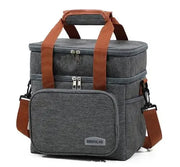 Lunch Bag Grande Capacite -II gris