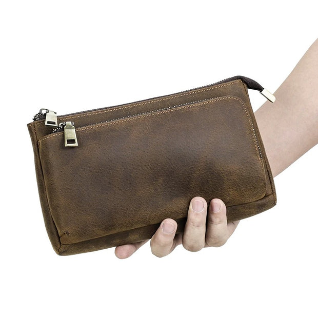 Pochette Homme Cuir Premium -II essais