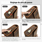 Pochette Homme Cuir Vintage code