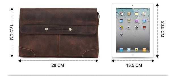 Pochette Homme Cuire Premium -III dimension