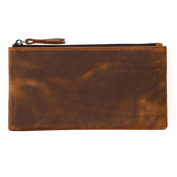 Pochette Homme Cuire Premium -I marron