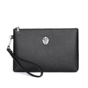 Pochette Homme Lion argent