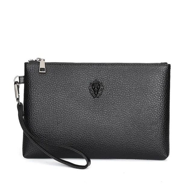 Pochette Homme Lion noir