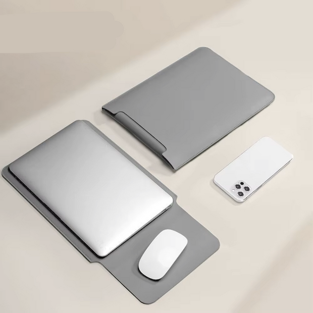 Pochette Ordinateur -II gris 