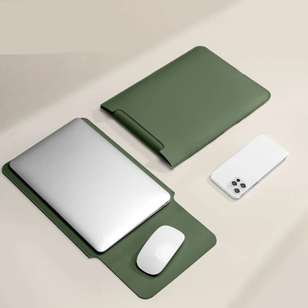 Pochette Ordinateur -II vert