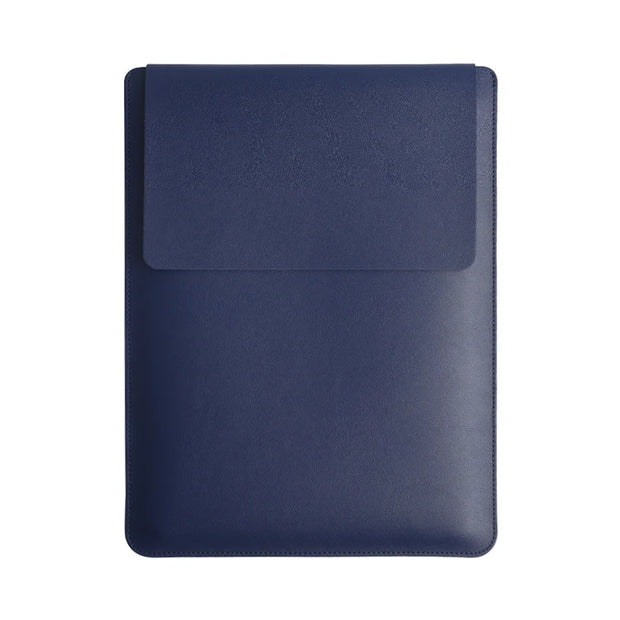 Pochette ordinateur -I bleu marin