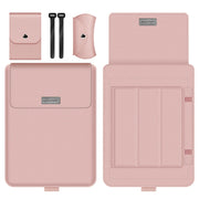 Pochette ordinateur -V rose