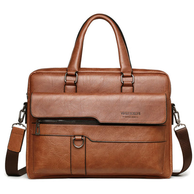 Porte Document Homme Gentle- II marron