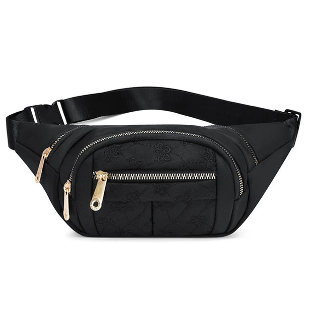 Sac Banane Femme Casual -III noir 2