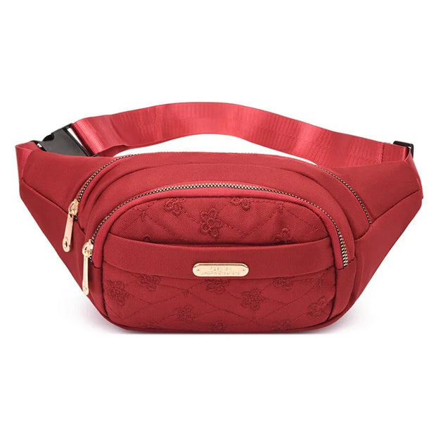 Sac Banane Femme Casual -III rouge 1