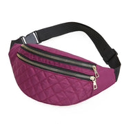 Sac Banane Femme Casual -II mauve
