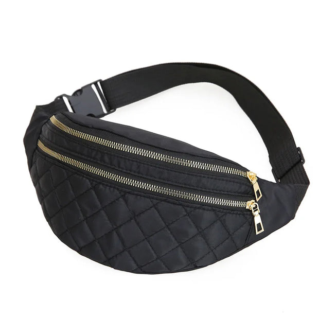 Sac Banane Femme Casual -II noir