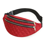 Sac Banane Femme Casual -II rouge