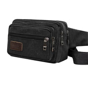 Sac Banane Homme Casual -III noir