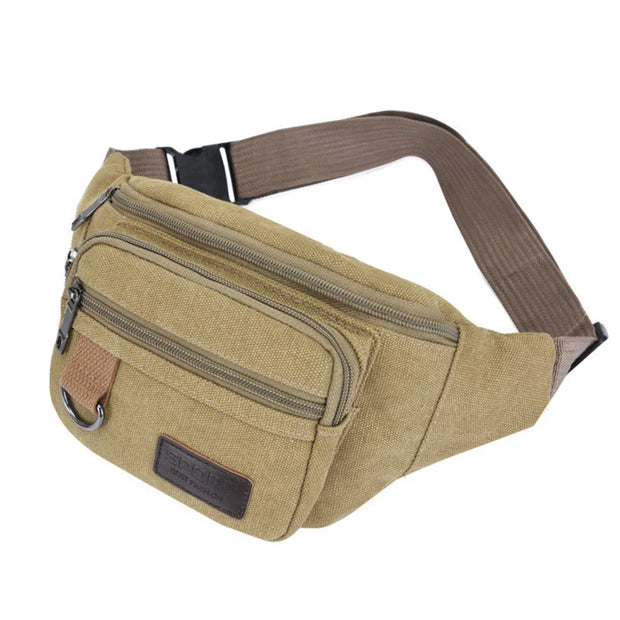Sac Banane Homme Casual -II beige