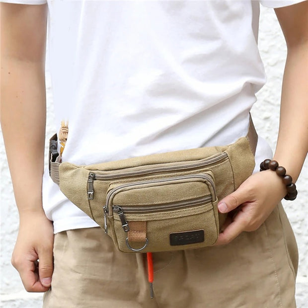 Sac Banane Homme Casual -II essais mannequin