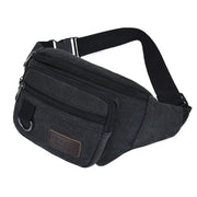 Sac Banane Homme Casual -II noir