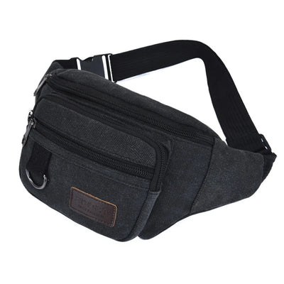 Sac Banane Homme Casual -II noir