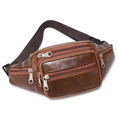 Sac Banane Homme Gentle -I brun