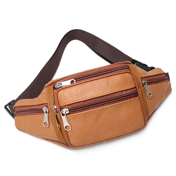 Sac Banane Homme Gentle -I marron