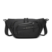Sac Banane Homme Oxford noir