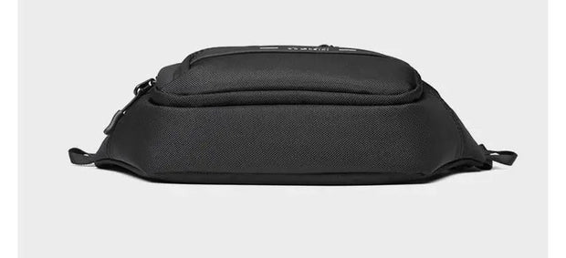 Sac Banane Homme Oxford vue de dessous