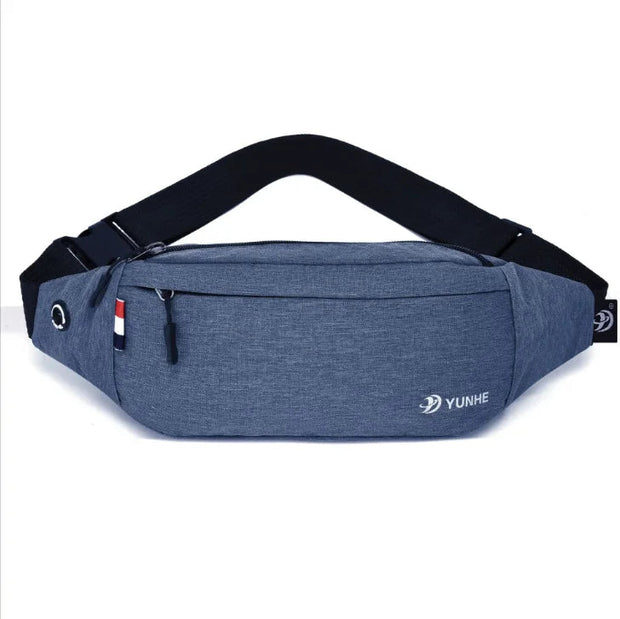 Sac Banane Unisexe Casual bleu