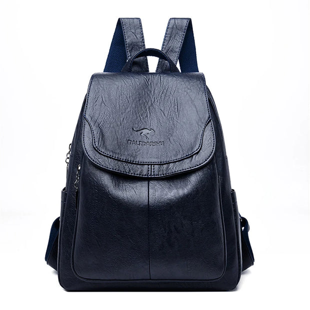 Sac Dos Femme Kangaroo -I bleu marin