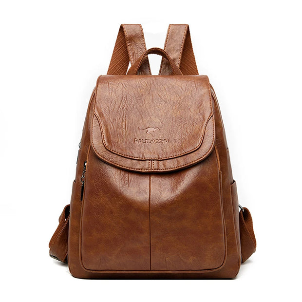Sac Dos Femme Kangaroo -I marron