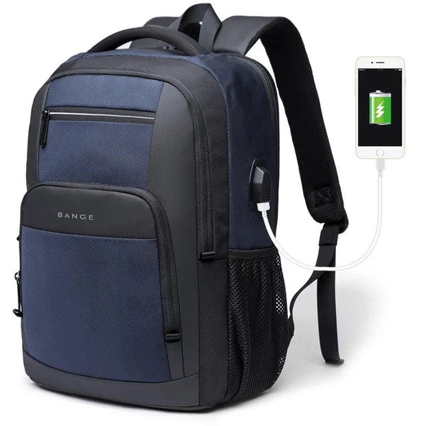 Sac à Dos Unisexe Pro -II / Port USB bleu