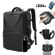 Sac à Dos Unisexe Professionnel de Voyage Compressible -II / Port  USB / Pompe Électrique version 2