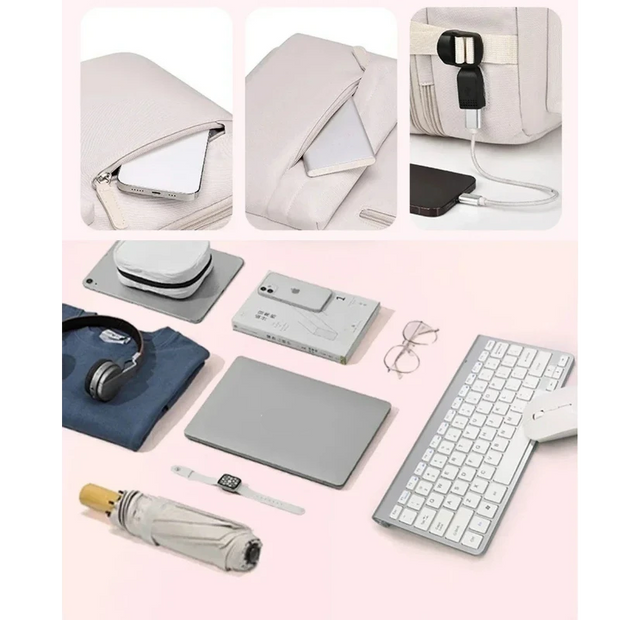 Sac à Dos Unisexe de Voyage -ll / Port USB details
