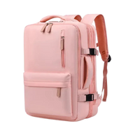 Sac à Dos Unisexe de Voyage -ll / Port USB rose