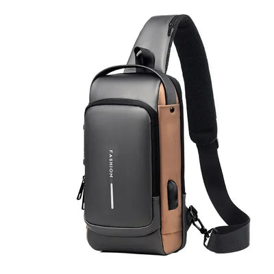 Sac Homme NewTech -I gris marron