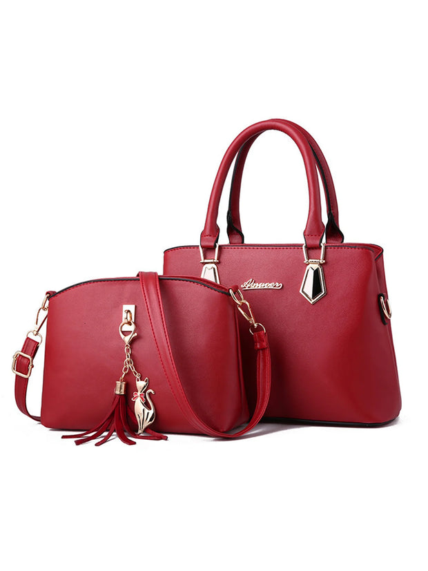 Sac à Main Mom & Daugther rouge