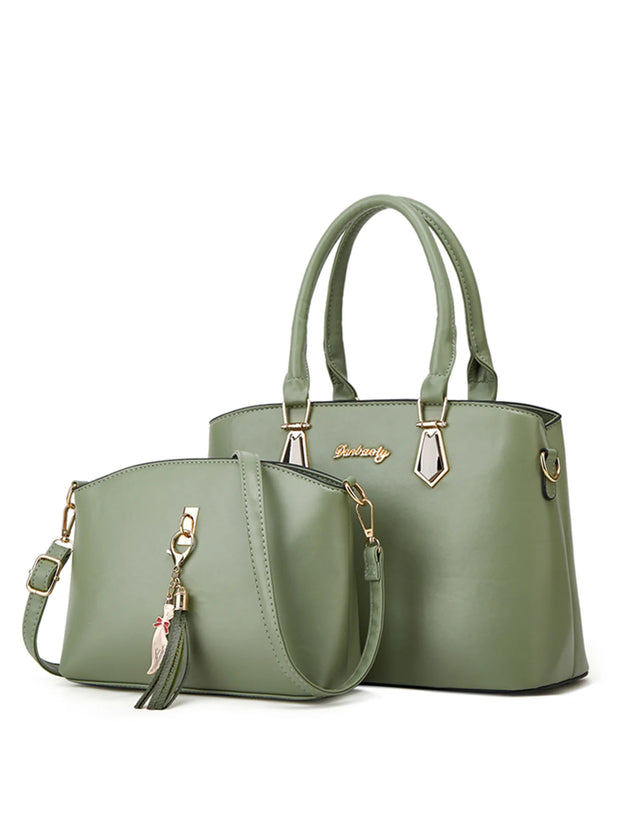Sac à Main Mom & Daugther vert