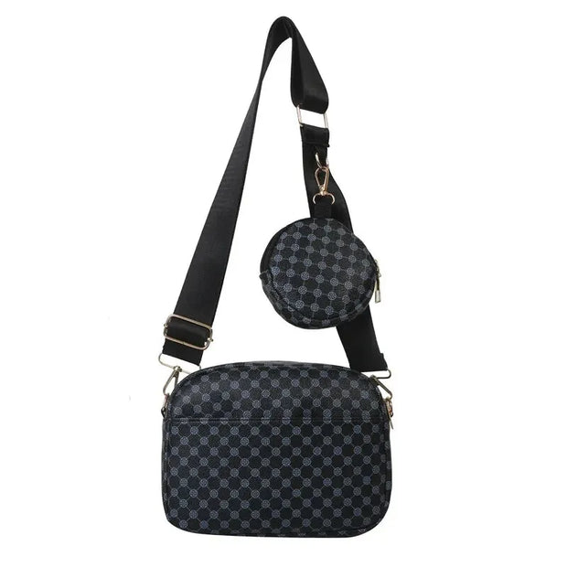 Sac a Bandoulière Femme Design -I noir