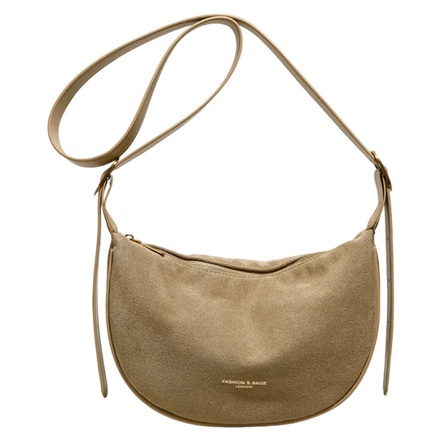 Sac a Bandoulière Femme HalfMoon -I  beige