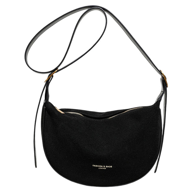 Sac a Bandoulière Femme HalfMoon -I  noir