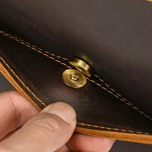 Sac a Bandouliere Business Homme Cuir Veritable Haut de Gamme fermeture
