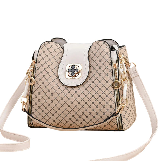 Sac a Bandouliere Femme Design -IV blanc