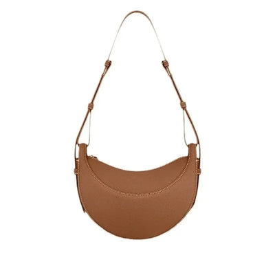 Sac a Bandouliere Femme HalfMoon -II marron