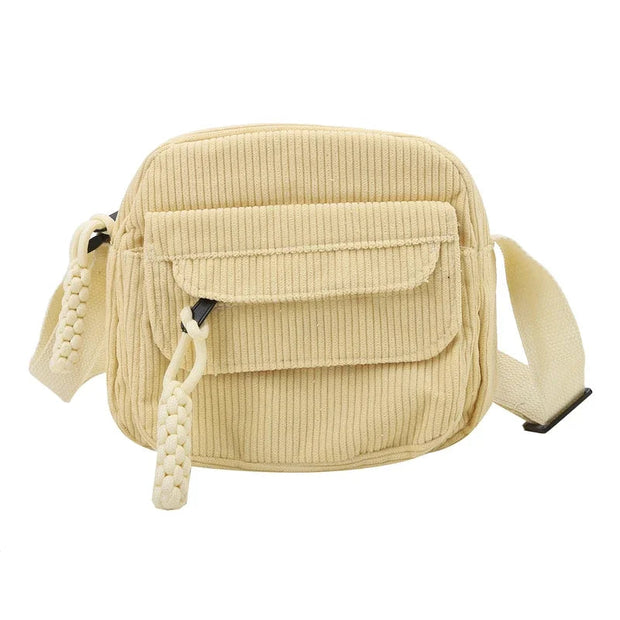 Sac a Bandouliere Femme Velvet -I blanc