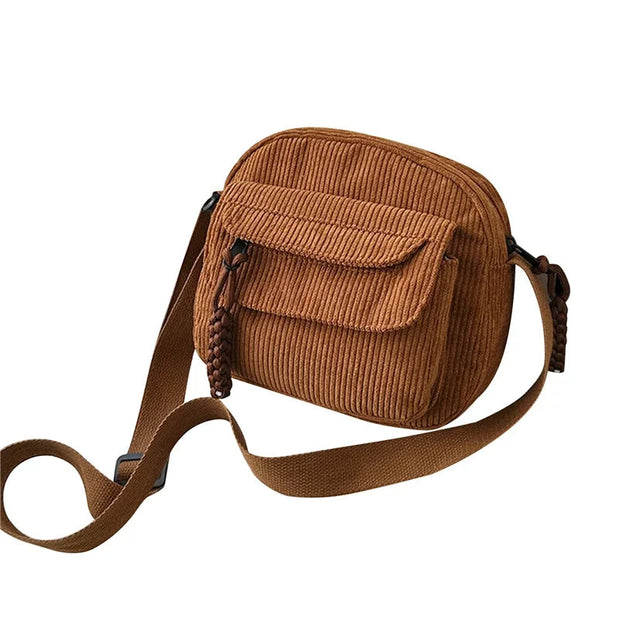 Sac a Bandouliere Femme Velvet -I marron