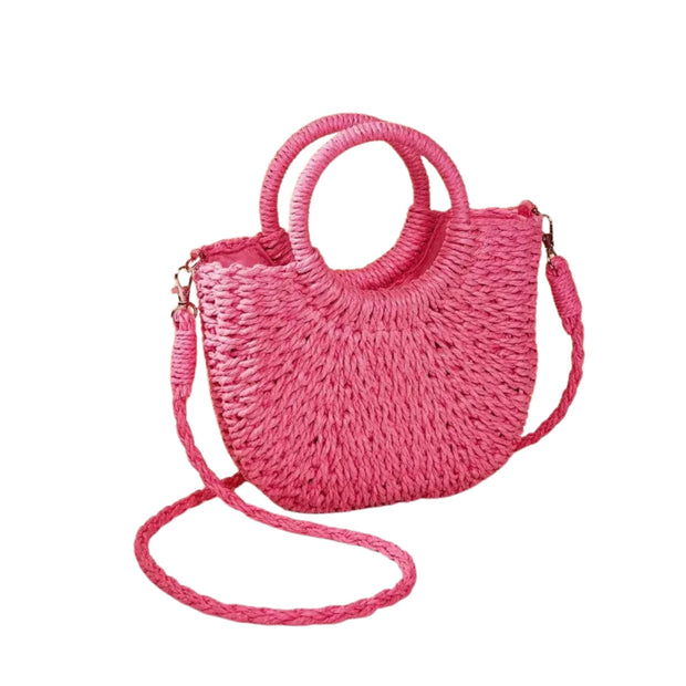 Sac a Bandouliere Femme Vintage -II  rose