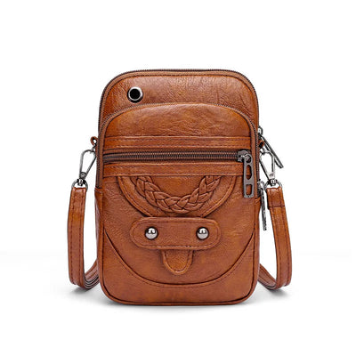 Sac a Bandouliere Femme Vintage -I marron