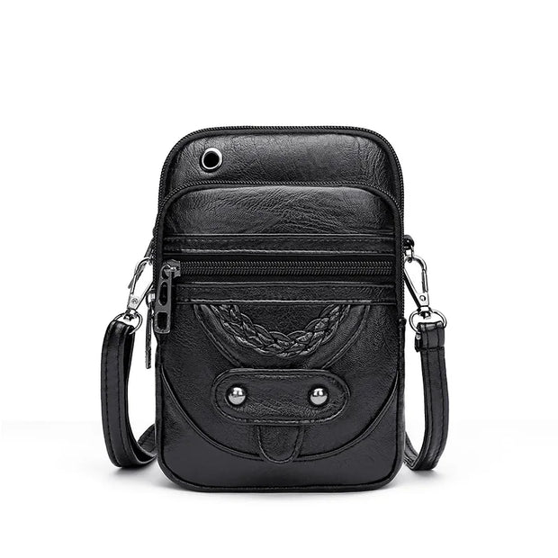 Sac a Bandouliere Femme Vintage -I noir