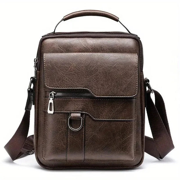 Sac a Bandouliere Homme Vintage -I brun