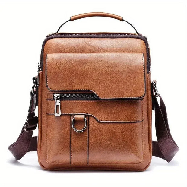 Sac a Bandouliere Homme Vintage -I marron