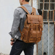 Sac a Dos Unisexe Cuir Vintage essais